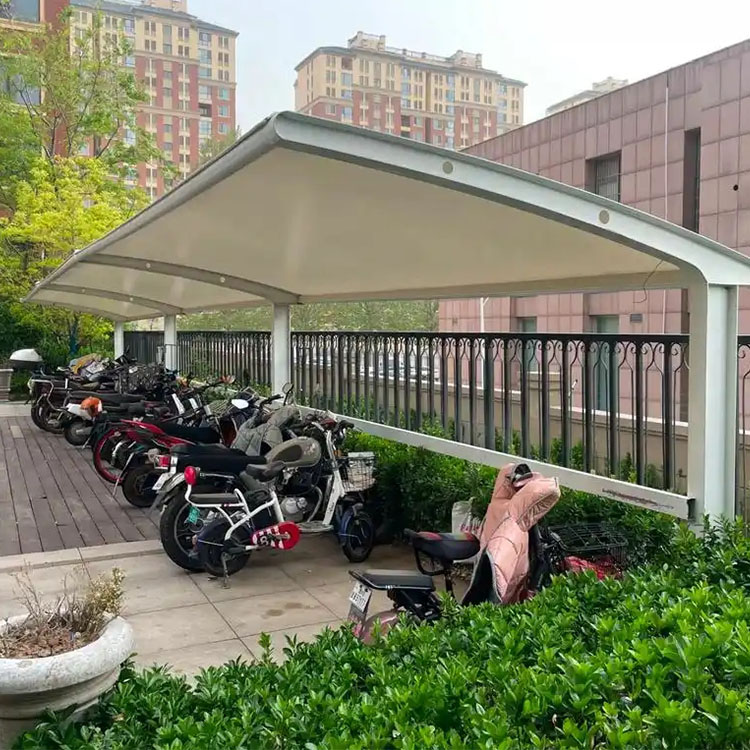 博乐市膜结构电动车棚